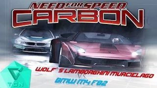 Need for Speed Carbon | BMW M4 F82 (No Limits) vs. Wolf's Lamborghini Murcielago [HD 60FPS]