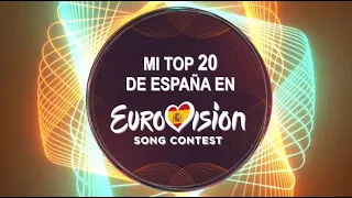 Mi Top 20 de España en Eurovisión 1961-2022 | SPAIN