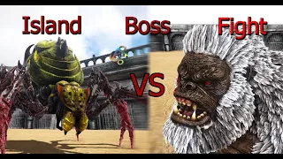 Megapithecus vs Broodmother Lysrix |Ark survival evolved