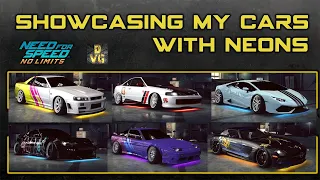 NFS No Limits | Showcasing my CARS with NEONS (June 8, 2021)