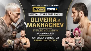 Oliveira Vs Makhachev UFC 280