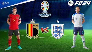 FC 24 - Belgium vs England | UEFA Euro 2024 Germany Full Match | PS5™ [4K60]