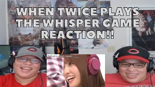 when TWICE plays the whisper game, it's a whole mess (Halloween ed.) - Reaction