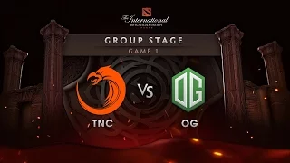 TNC vs OG - Game 1 - The International : Group Stage