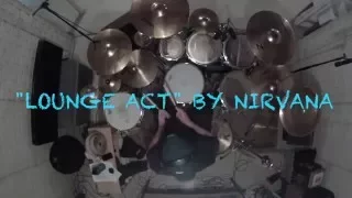 Lounge Act by Nirvana - drum cover by Cody Bolton