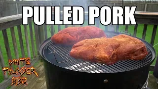 Pulled Pork On The WEBER Smokey Mountain