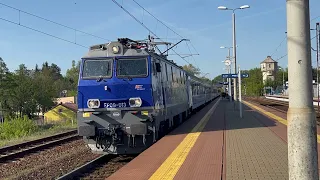 Rear view z pociągu tlk lubomirski na odcinku zastów - Kraków główny #1