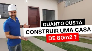 Quanto Gastamos para construir uma casa de 80 m2?