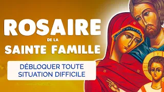 🙏 ROSAIRE de la SAINTE FAMILLE 🙏 Débloquer Famille Finances Travail Protection