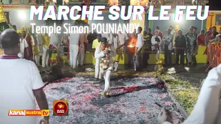 MARCHE SUR LE FEU   Temple Simon POUNIANDY en diffusion sur KANAL AUSTRAL.TV