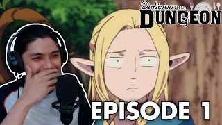 THIS IS A FUN SHOW! Delicious in Dungeon Episode 1 REACTION