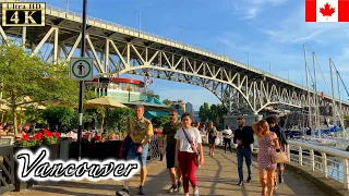 🇨🇦【4K】Vancouver Summer Walk - Seawall Walk from English Bay  (August, 2021)