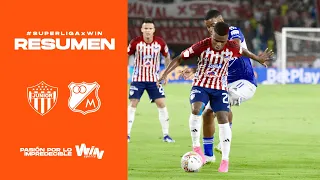 Junior vs. Millonarios (resumen y goles) | Superliga BetPlay Dimayor 2024 | Final - Ida