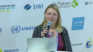 Water Pavilion at COP26 - Day 2 - Finance