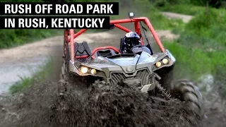 Rush Off Road Park in Rush, KY - Trails from Mild to Wild in our Can-am Maverick SXS!