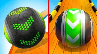 ⚽Going Balls🏈 VS 🥎Sky Rolling Ball 3D🏀 All Levels Gameplay Android iOS