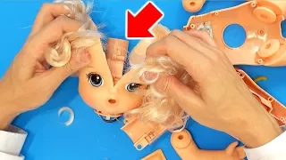 ABRO MUÑECA BABY ALIVE Y ENCUENTRO ESTO... | Qué Hay Dentro muñeca BABY ALIVE que come y hace popó?