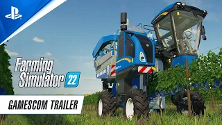 Farming Simulator 22 | Gamescom Gameplay Trailer | PS5, PS4