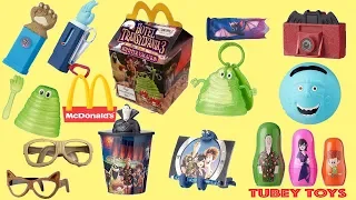 Full Set of Hotel Transylvania McDonald’s Toys, Magic Microwave Video | Mavis & Friends Tubey Toys