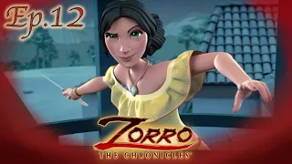 Las Crónicas del Zorro | UNA CAMPANA PARA LOS ÁNGELES | Capítulo 12 | Dibujos de super héroes