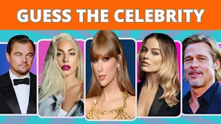 Guess the CELEBRITY in 3 Seconds... | 50 Most Famous People 🌟 👱🏼‍♀️👱🏼‍♂️🌟| Celebrity Quiz