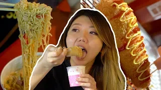 BIGGEST Taiwan Night Market Street Food Tour 花園夜市