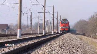 Железнодорожный переезд в поселке Шамхал временно закрыт