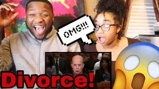 COUPLE REACTS TO Worst Excuses for Cheating Heard on DIVORCE COURT😂💔
