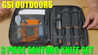 GSI Santuko Knife Set - Essential Outdoor Kitchen Gear??