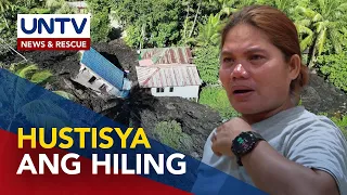 Mga pamilyang naapektuhan ng mudslide sa Brgy. Siana sa Surigao del Norte, nanawagan ng hustisya