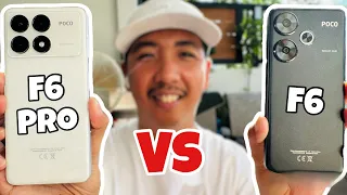 Poco F6 VS Poco F6 Pro - DUN TAYO SA PRAKTIKAL !