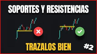 Cómo IDENTIFICAR y MARCAR Soportes y Resistencias 💰 Curso Gratis de Trading