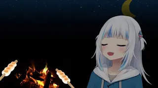 Gawr Gura First Campfire Karaoke Stream