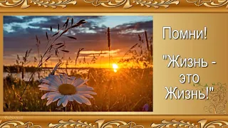 Будет трудно – крепись!.. Помни! Жизнь – это жизнь! Стих Эдуарда Асадова.