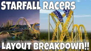 Starfall Racers Analysis and Breakdown: AWESOME new for 2025 roller coaster! | Epic Universe