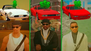 Los 12 AUTOS más COSTOSOS en GTA San Andreas