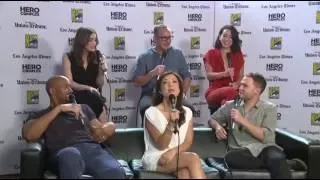 The cast of "Agents of S.H.I.E.L.D." at Comic-Con