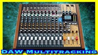 Tascam Model 16 - DAW Multitrack Recording & DAW Audio Output Reassignment