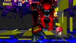 [32X] Knuckles Chaotix - 15 - Metal Sonic Kai y Bad Ending