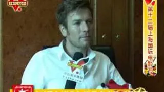 Ewan McGregor Shanghai Angels & Demons Interview #2 (Part 1 of 2)