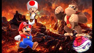 Mario vs Donkey Kong für Kinder: Mario und Toad im Flammgipfel (Folge 3) 🌋