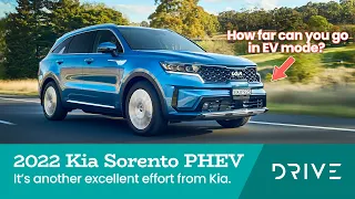 2022 Kia Sorento PHEV First Drive Review | How Far Can You Go In EV Mode? | Drive.com.au