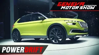 Skoda Vision X - CNG-Petrol-Electric hybrid compact SUV : Geneva Motor Show 2018 : PowerDrift