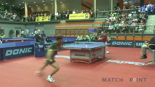 European Table Tennis Championships-2013. Alexander Shibaev - Bastian Steger