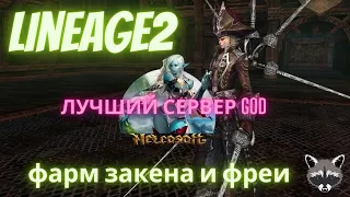 Лучший сервер Lineage 2  л2 GOD в 2023 году | Фарм Закена и Фреи