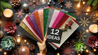 12 IDEAS🎄Affordable Christmas Decorations ideas🎄Tree Ornaments🎄DIY Christmas Ornaments craft idea