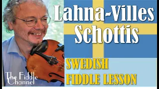 Lahna- Villes schottis (Swedish fiddle lesson)