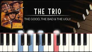 Ennio Morricone - THE TRIO - The Good, The Bad And The Ugly (MIDI + synthesia + piano sheets)