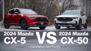 2024 Mazda CX-50 vs CX-5 | Comparison and Review