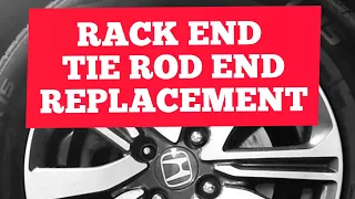 REPLACE RACK END AND TIE ROD END HONDA CITY GRACE ASPIRE JAZZ BRV  AND MOST HONDA